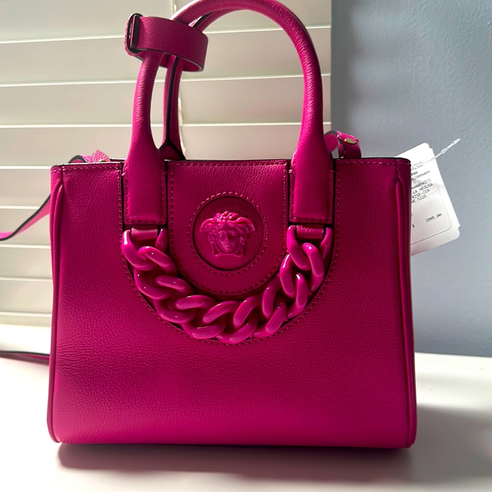 NWT Versace SM la Medusa tote